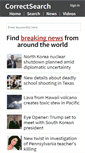 Mobile Screenshot of correctsearch.com
